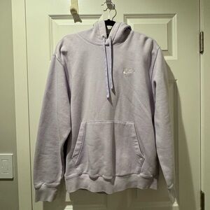 Lilac Nike Hoodie